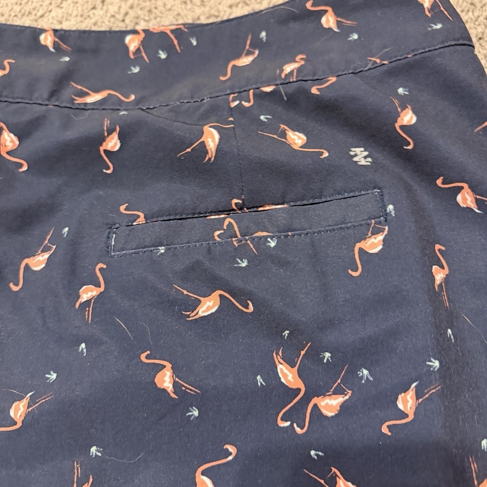 Flirty Women's Fun Flamingo Print IZOD Golf Skort Athleisure Size 14 - Picture 5 of 16